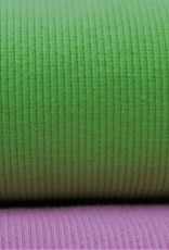 boordstof rib lime 45cm tubular boordstof rib lime 45cm tubular