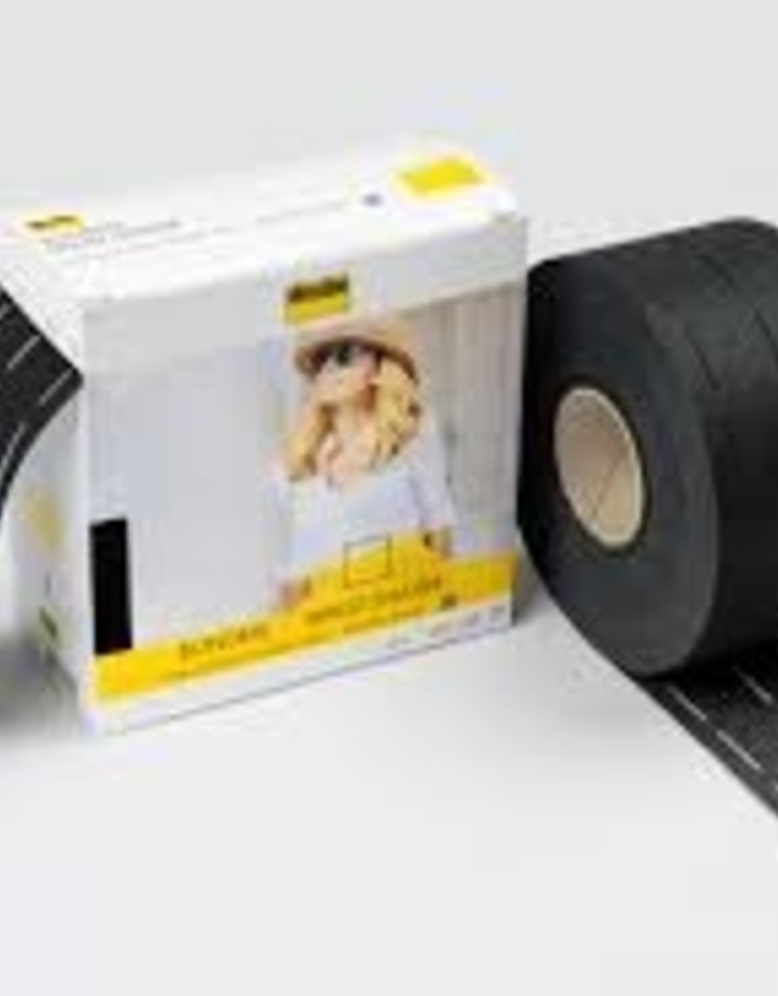 Rokband 70mm (10-25-25-10mm) zwart