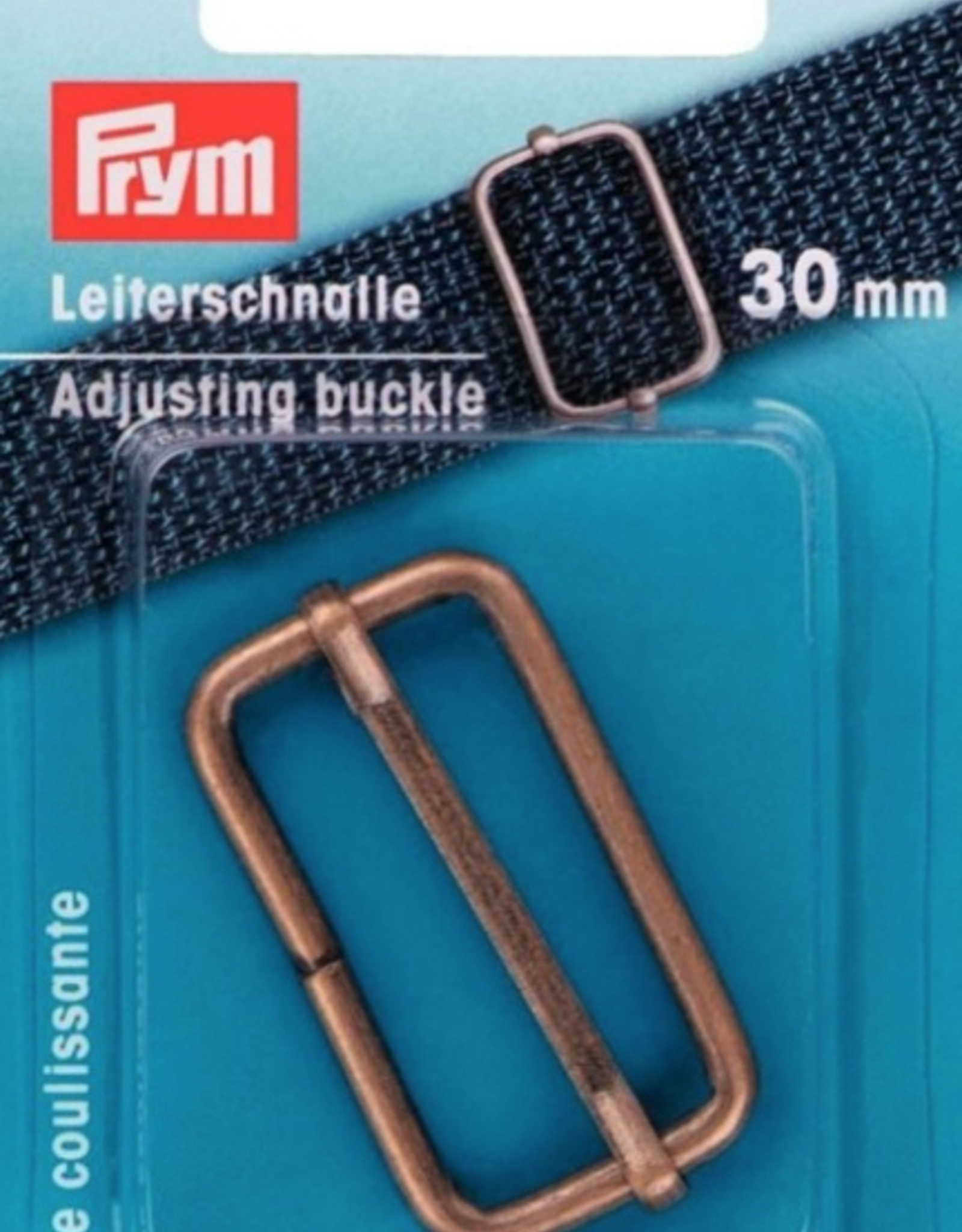 Prym  - regelbare gesp 30mm oudmessing - 615 807