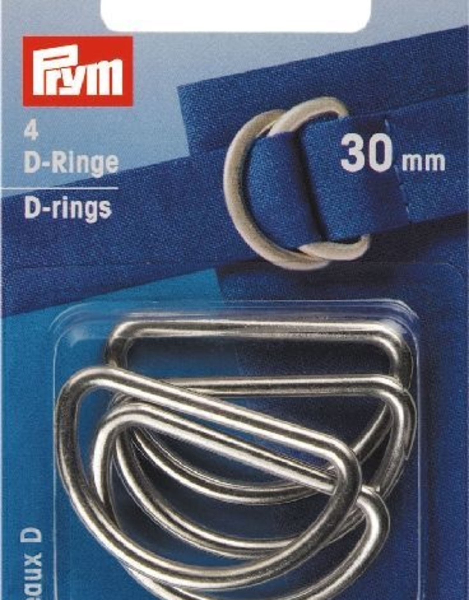 Prym Prym  - D-ringen 30mm zilver - 555 230