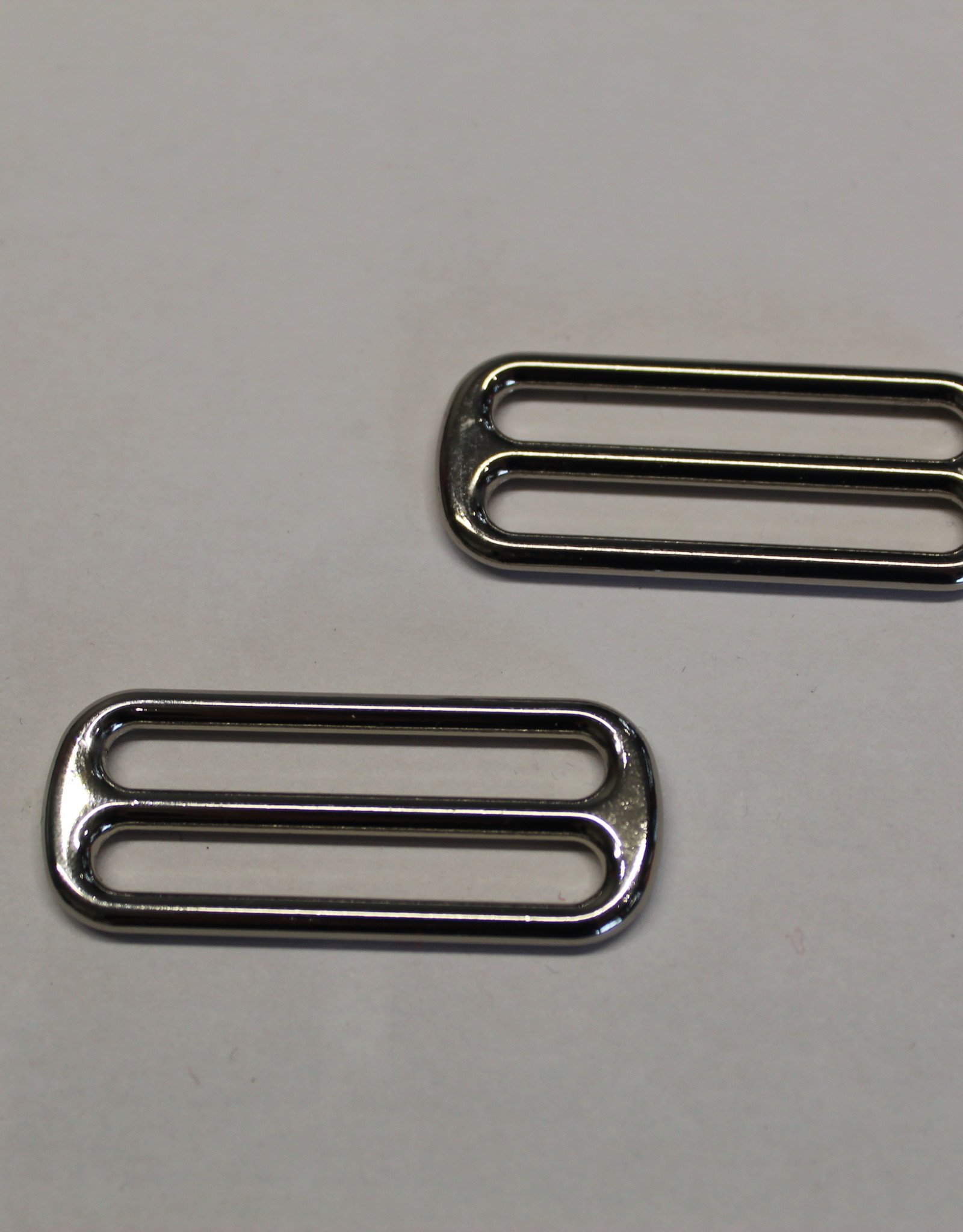 Schuifgesp 40mm zilver  - per stuk