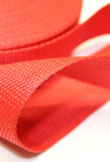 Tassenband rood 40mm