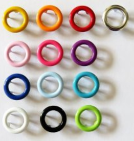 Navulling jersey drukknopen zwart 11mm