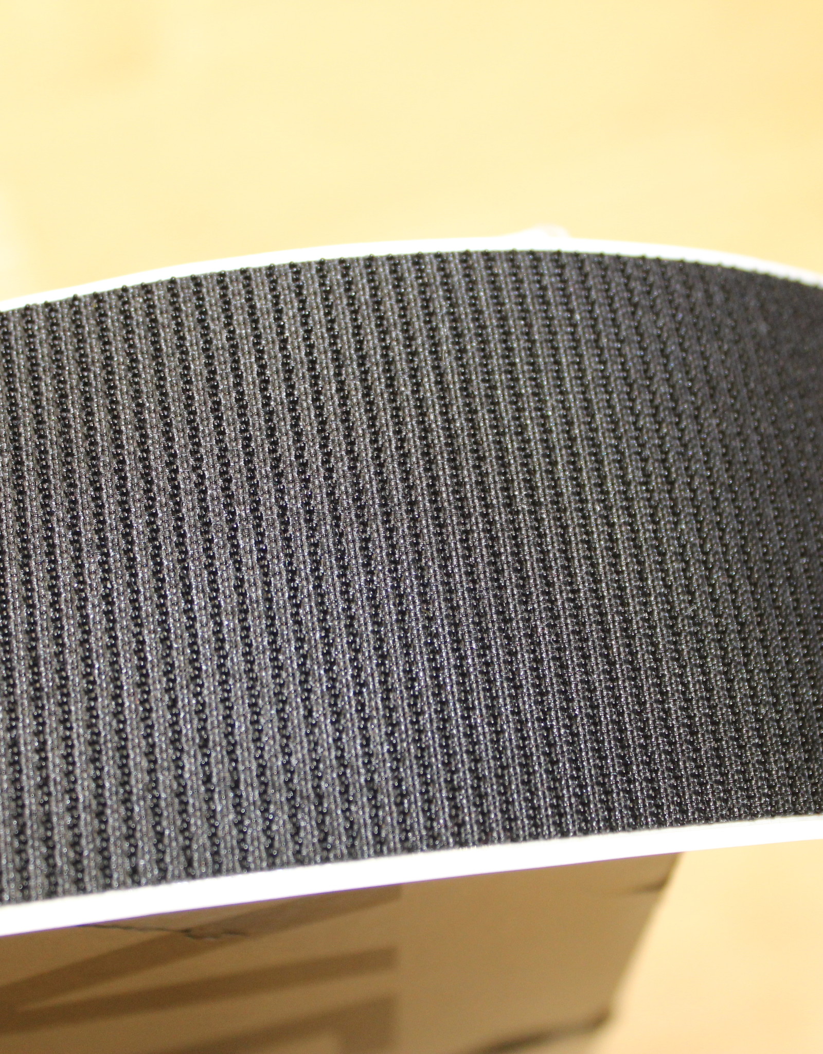 Klittenband plakbare velcro PADDENSTOEL 50mm zwart