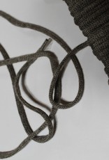 Ronde veter koord 5mm molgrijs Ronde veter koord 5mm molgrijs