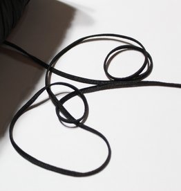 Mals 3mm elastiek ZWART