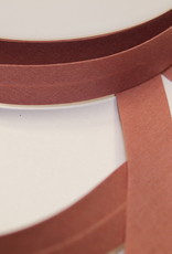 Biais polykatoen 20mm op rol donker oudroze col.47 Biais polykatoen 20mm op rol donker oudroze col.47