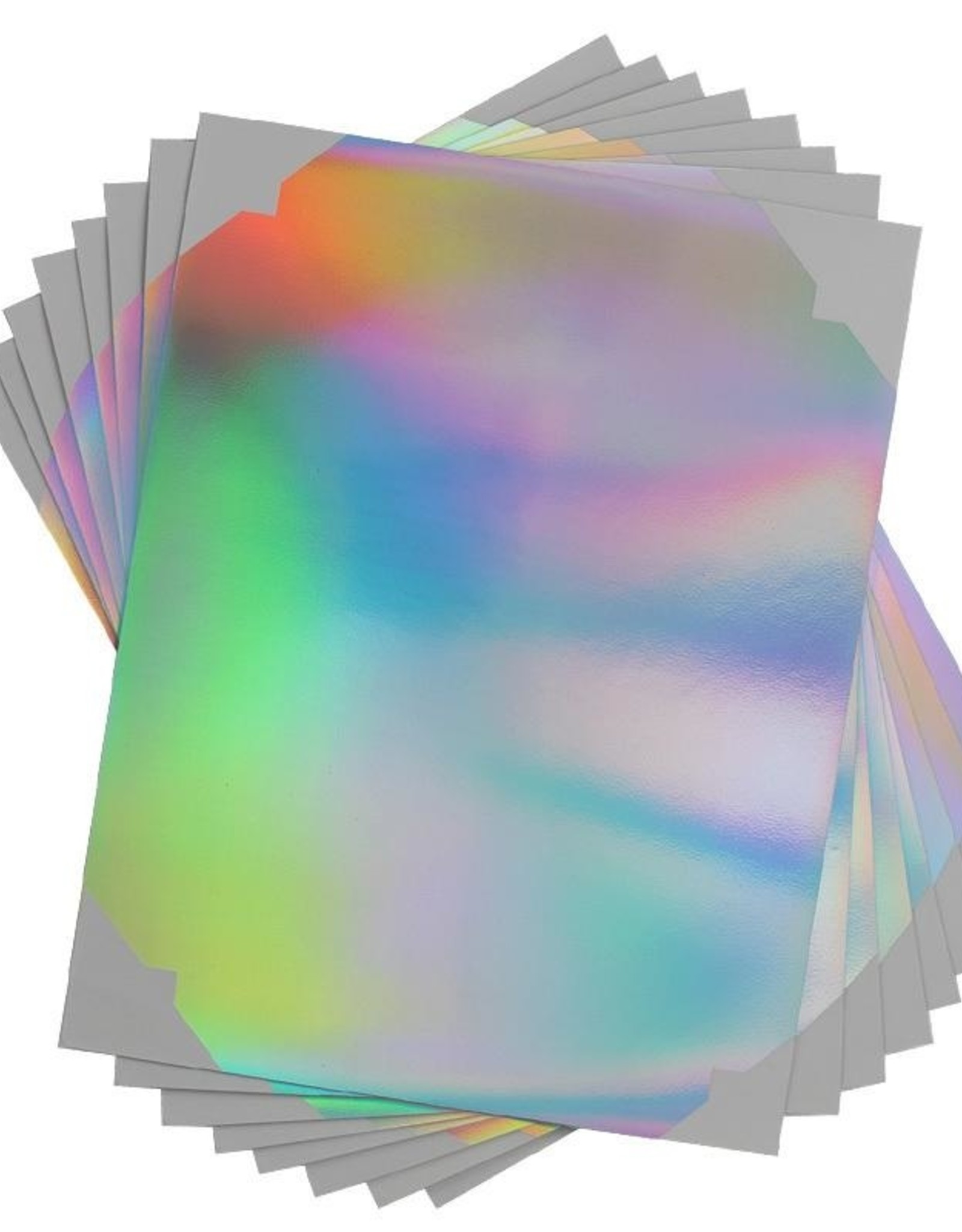 Silhouette holografisch sticker papier