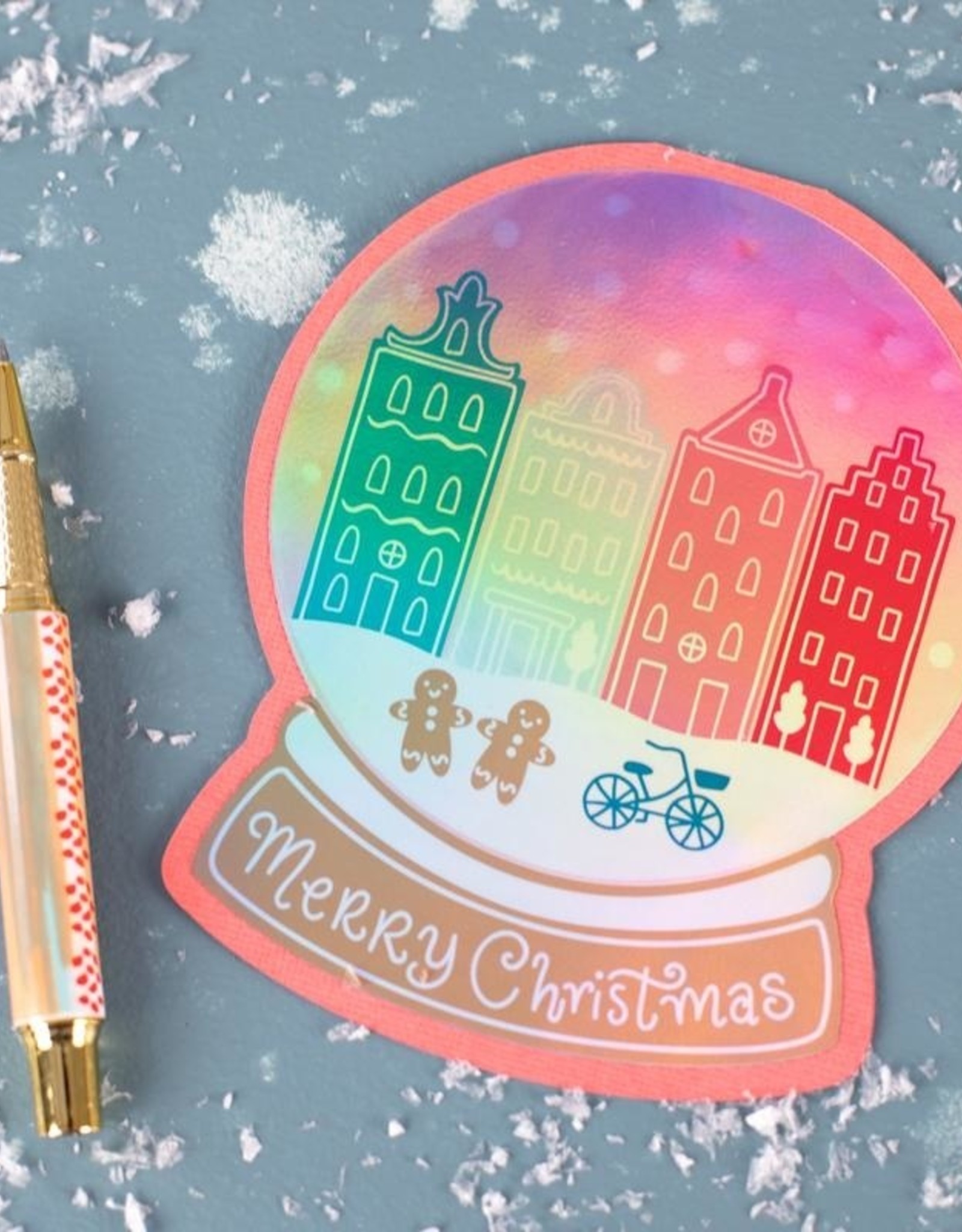 Silhouette holografisch sticker papier