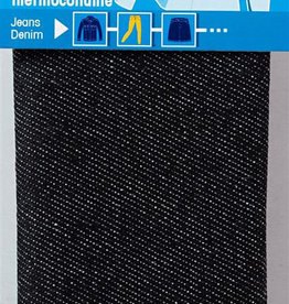 prym - verstelstuk zwart jeans 12x45 cm - 929 552