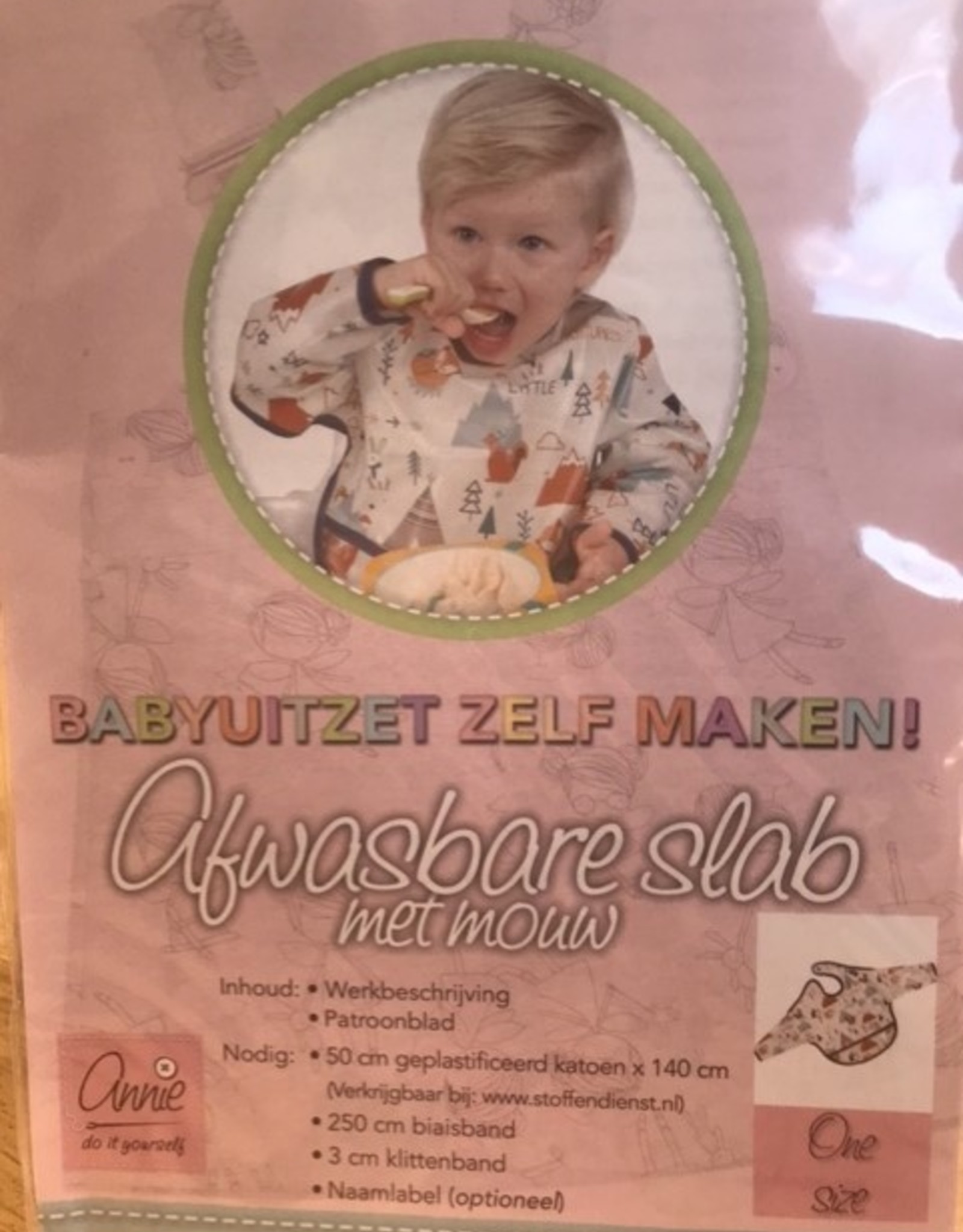 Afwasbare slab met mouw - Annie do it yourself