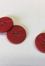 Knoop plat gradé rood 15mm