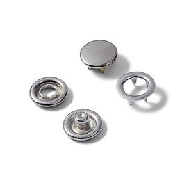 Navulling jersey drukknopen zilver 11mm