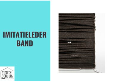 Imitatieleder band