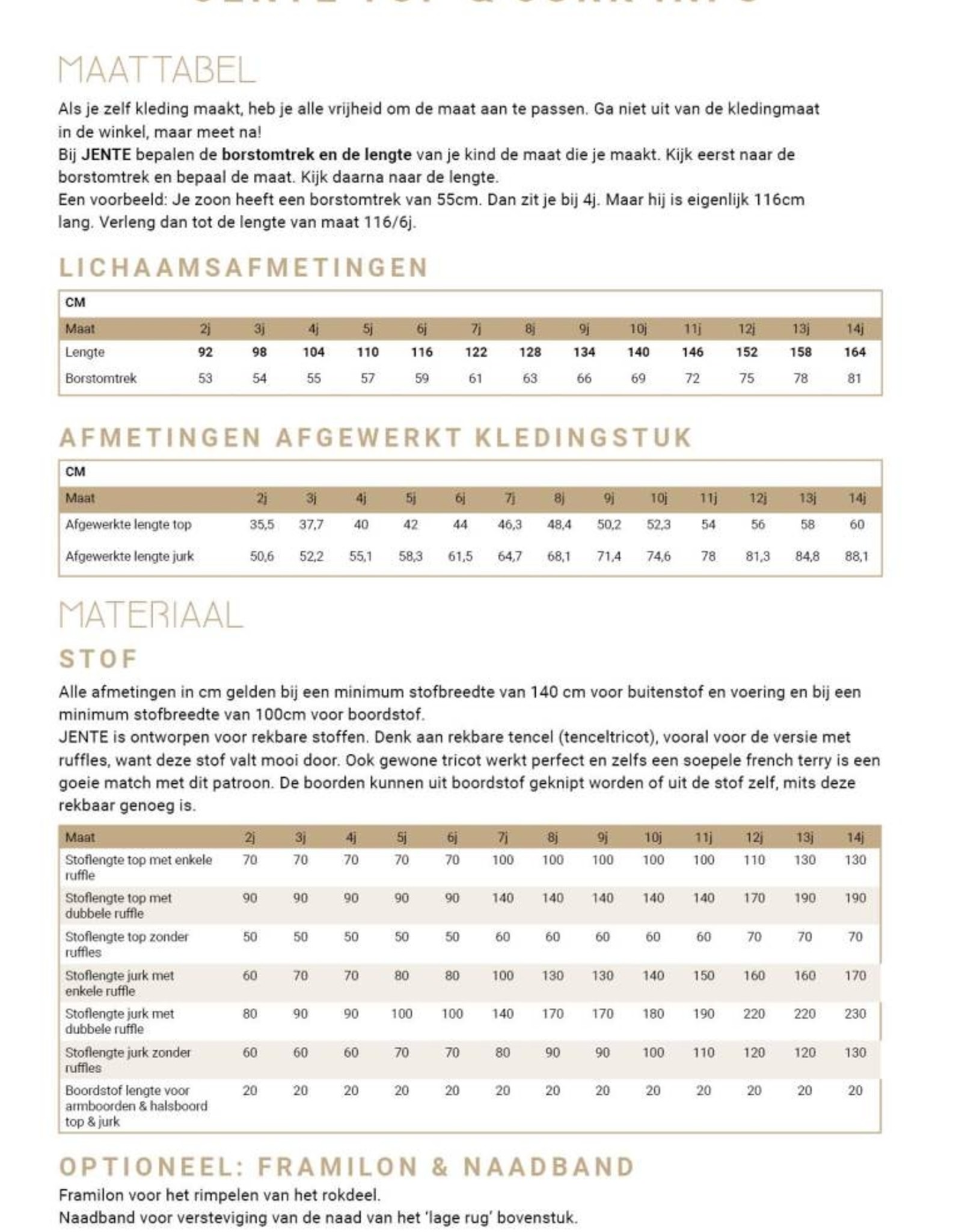 Jente- mouwloze jurk & top