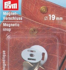 Prym  - magneetsluiting 19mm oudmessing- 416 482