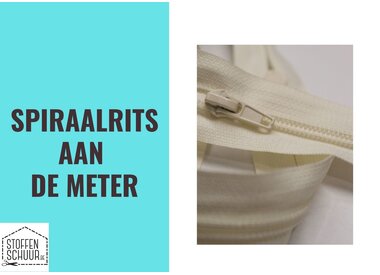 Spiraalrits aan de  meter