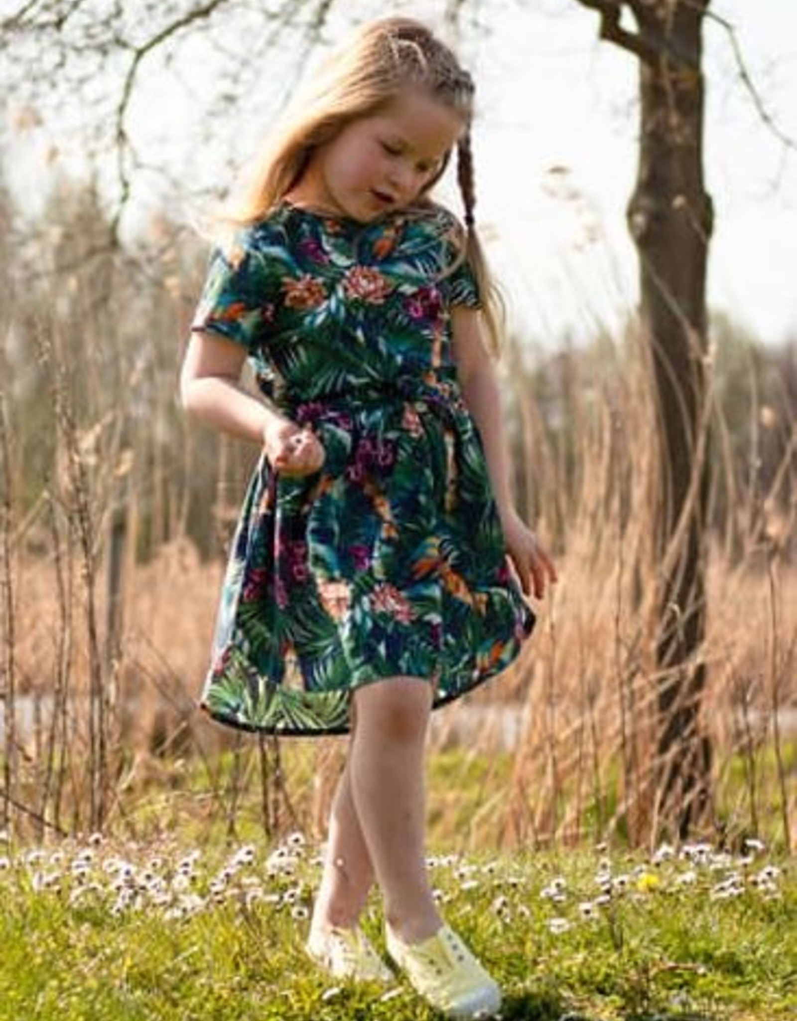 Lotus jurk voor meisjes