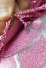 Siser Flexfolie  glitter hot pink 08 per 10cm