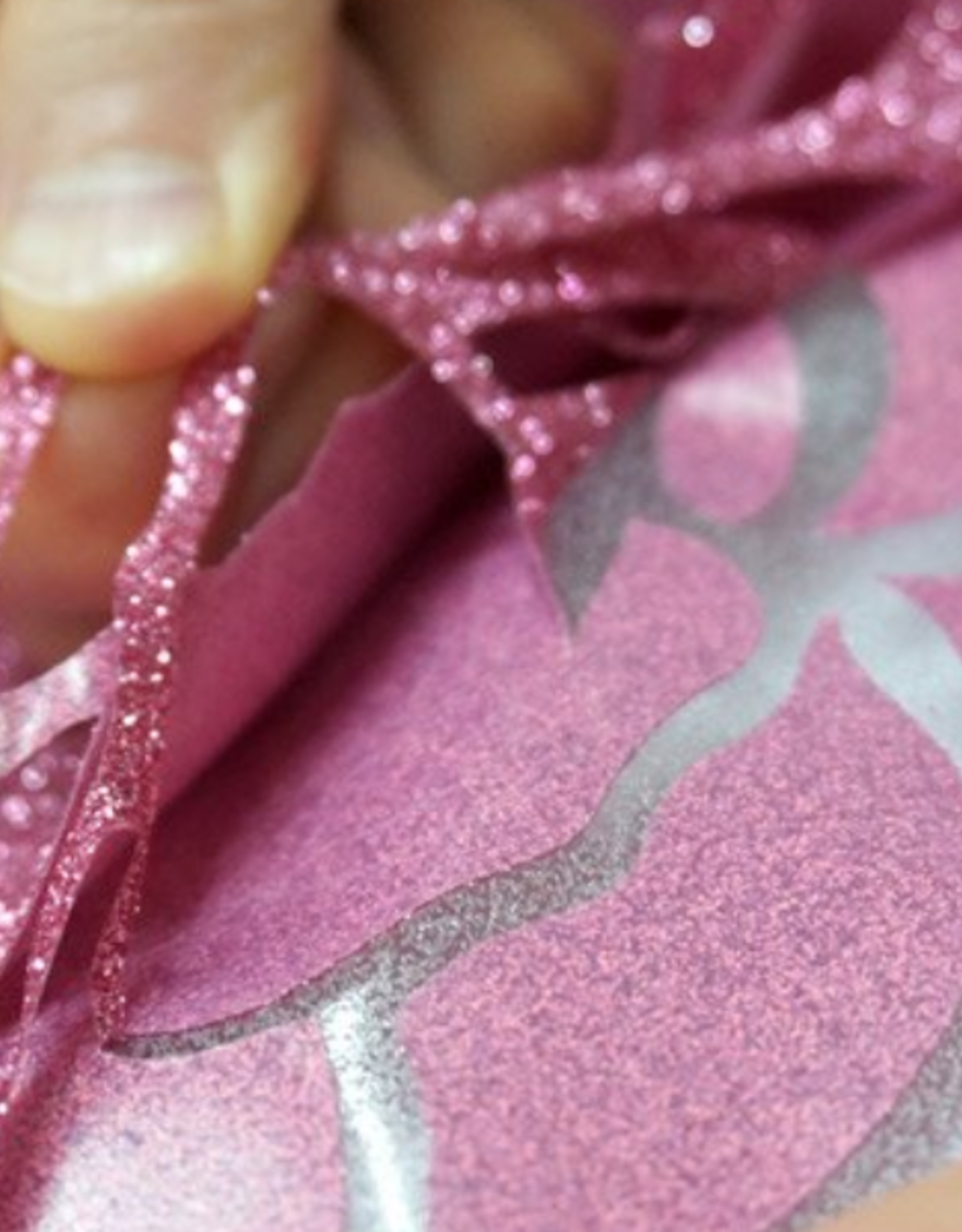 Siser Flexfolie  glitter hot pink 08 per 10cm