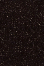 Siser Flexfolie  glitter zwart 19  per 10cm