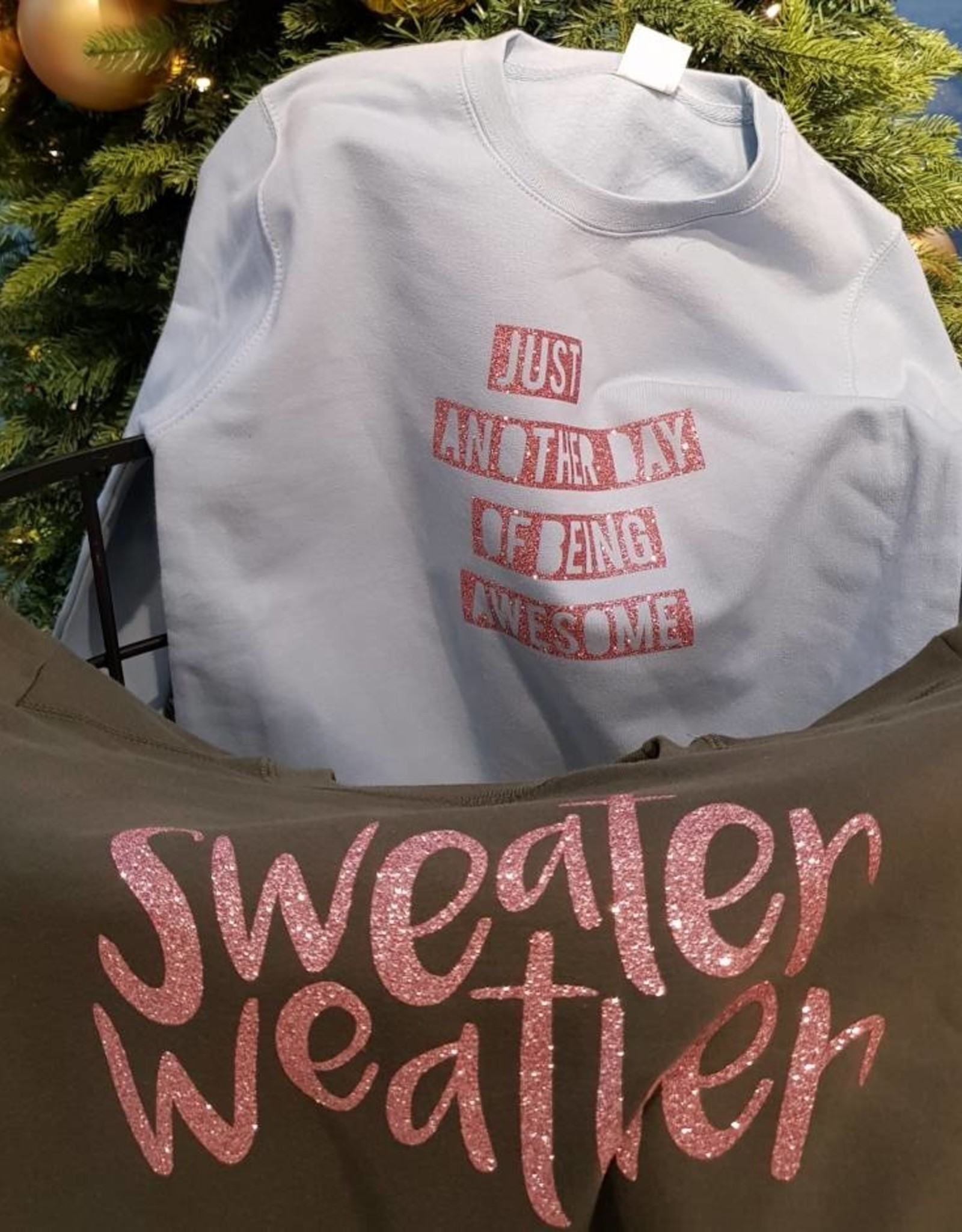 Siser Glitter Flex Rose gold 092 op 50cm breedte