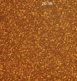 Siser Glitter Flex Copper 047 koper op 50cm breedte