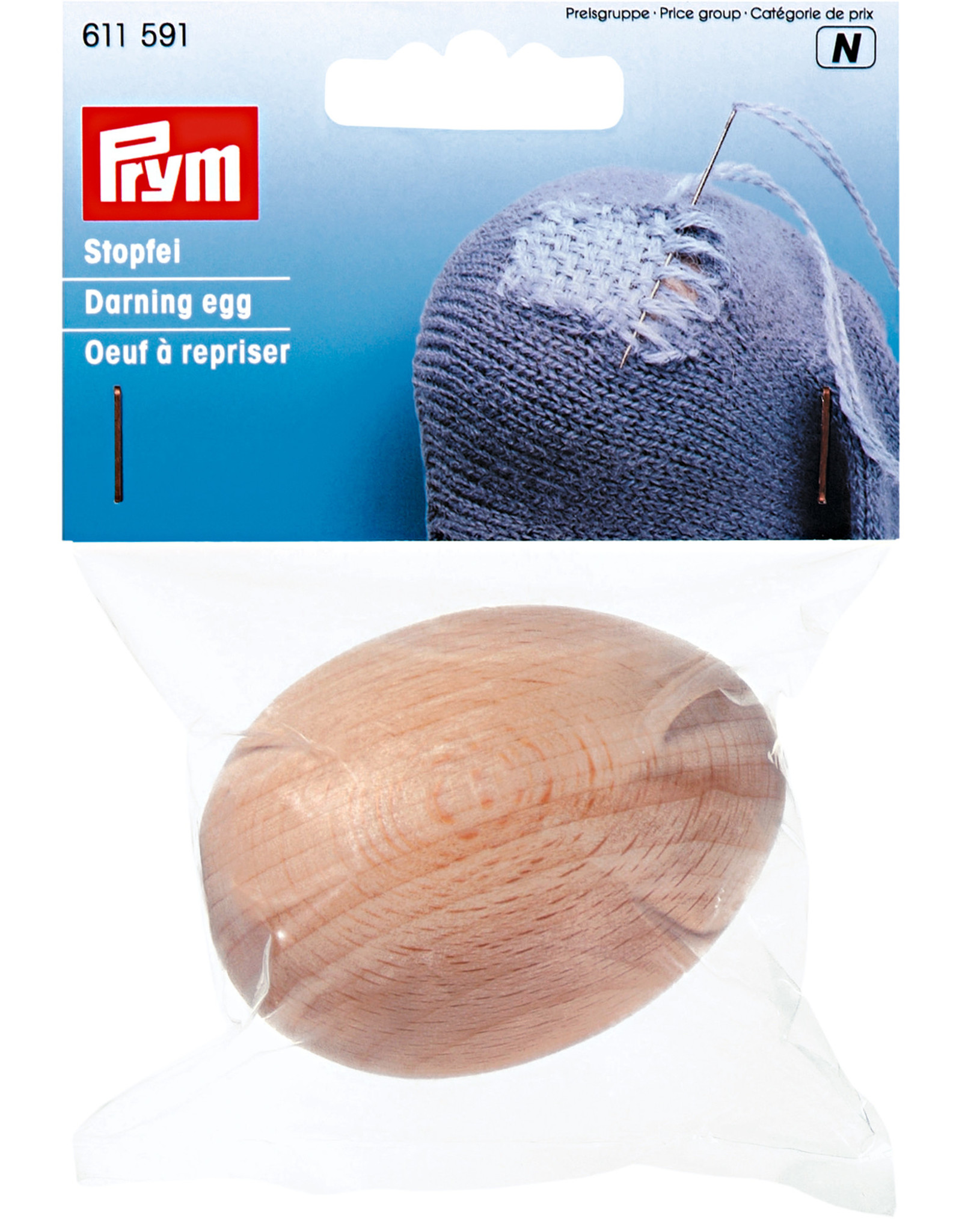 Prym  - houten stop-ei  - 611 591