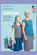 About Blue Fabrics Greentown T-shirt voor dames & tieners