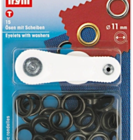 Prym - Ring+Schijf 11mm nikkel - 541 381