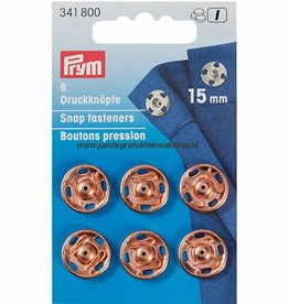 Prym Prym - aannaaidrukkers Roségold 15mm - 341 800