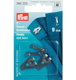 prym rokhaken zwart 9 mm