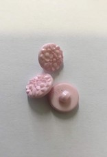 knoop bloemetjes 12mm  roze