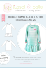 Herfstcombi kleed & T-shirt kids No 26