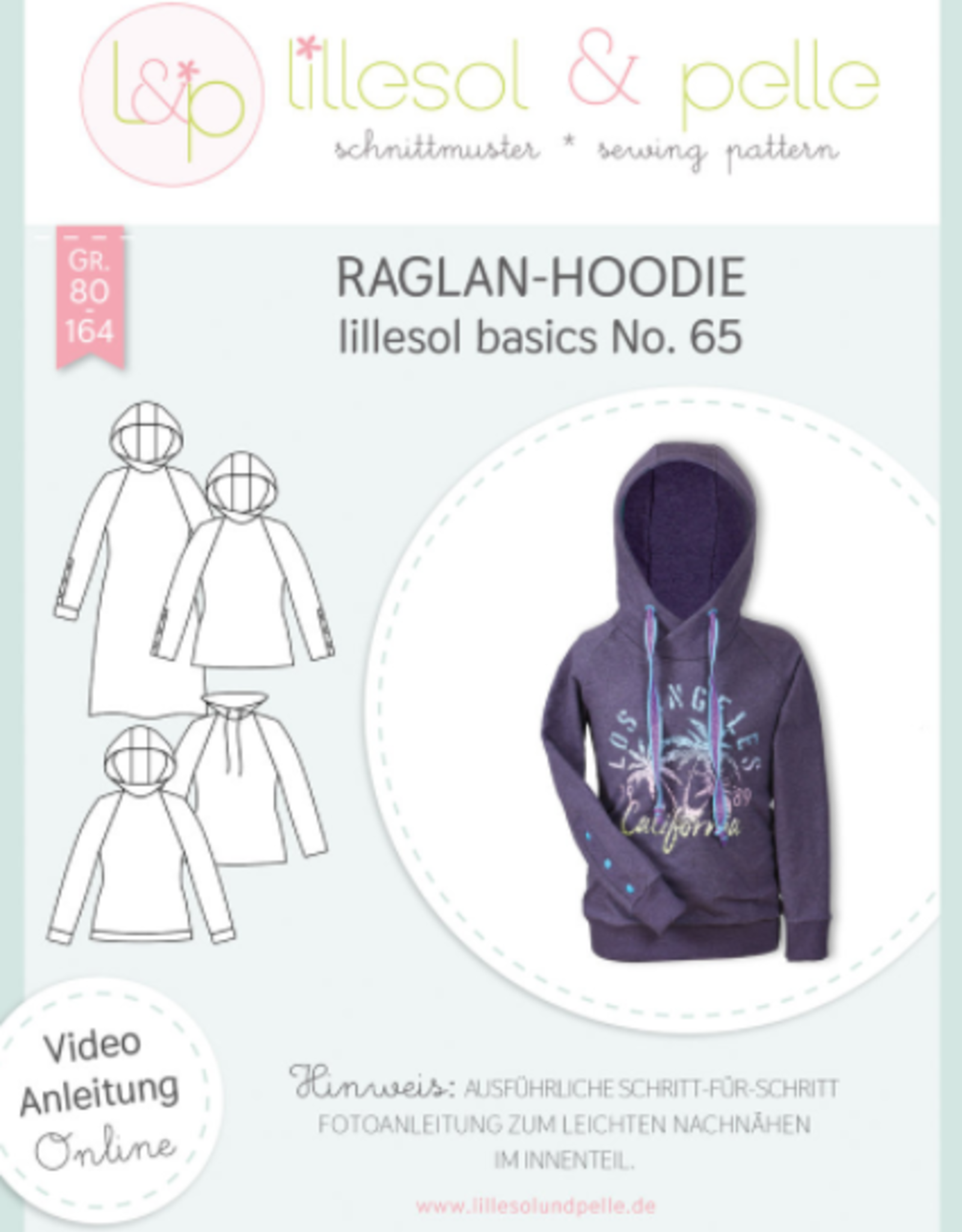 Raglan hoodie kids No 65