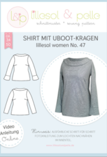 Shirt met Uboothals kraag vrouwen no 47