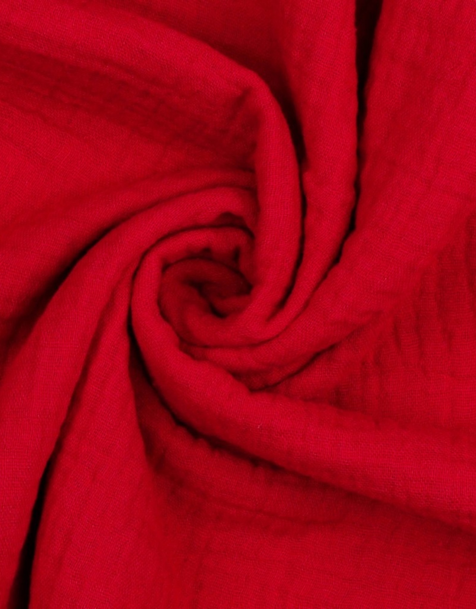 Poppy Double Gauze rood