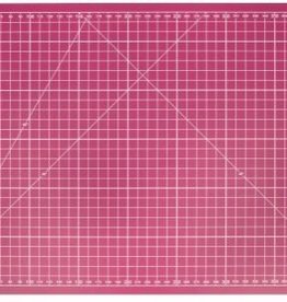 Snijmat 60x90cm fuchsia cm/inches