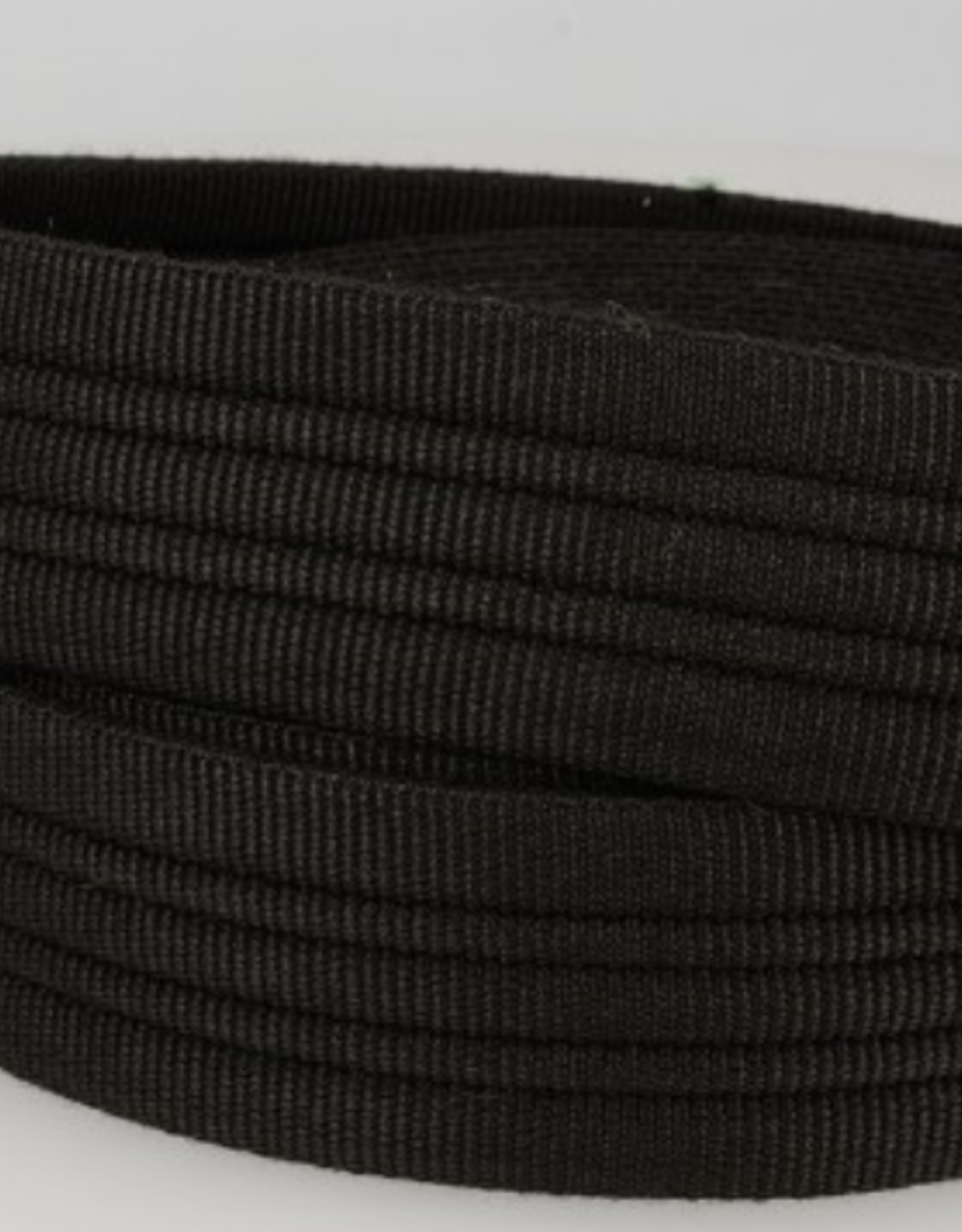 Tassenband doorstikt 38mm zwart col.014