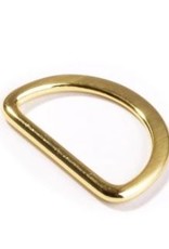 D-ring 25mm Goud - per stuk