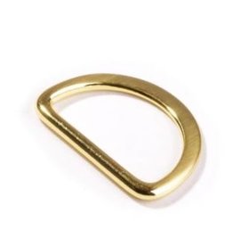 D-ring 25mm Goud - per stuk