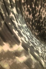 Plissée gedrukt groen wit gevlekt Plissée gedrukt groen wit gevlekt