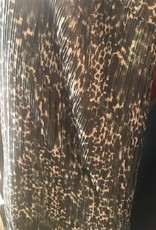 Plissée gedrukt groen wit gevlekt Plissée gedrukt groen wit gevlekt