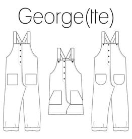 Georgette overall  - Iris May