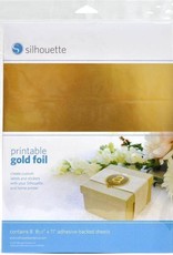silhouette Silhouette printable Gold Foil