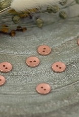 Button - 10 - Metal - Texture - Rosé Copper - R