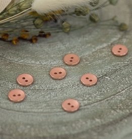 Button - 10 - Metal - Texture - Rosé Copper - R