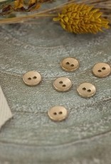 Button - 10 - Metal - Texture - Soft Gold - R