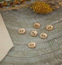 Button - 10 - Metal - Texture - Soft Gold - R