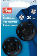 Prym Prym  - aannaaidrukknoop 30mm nikkel - 341 180